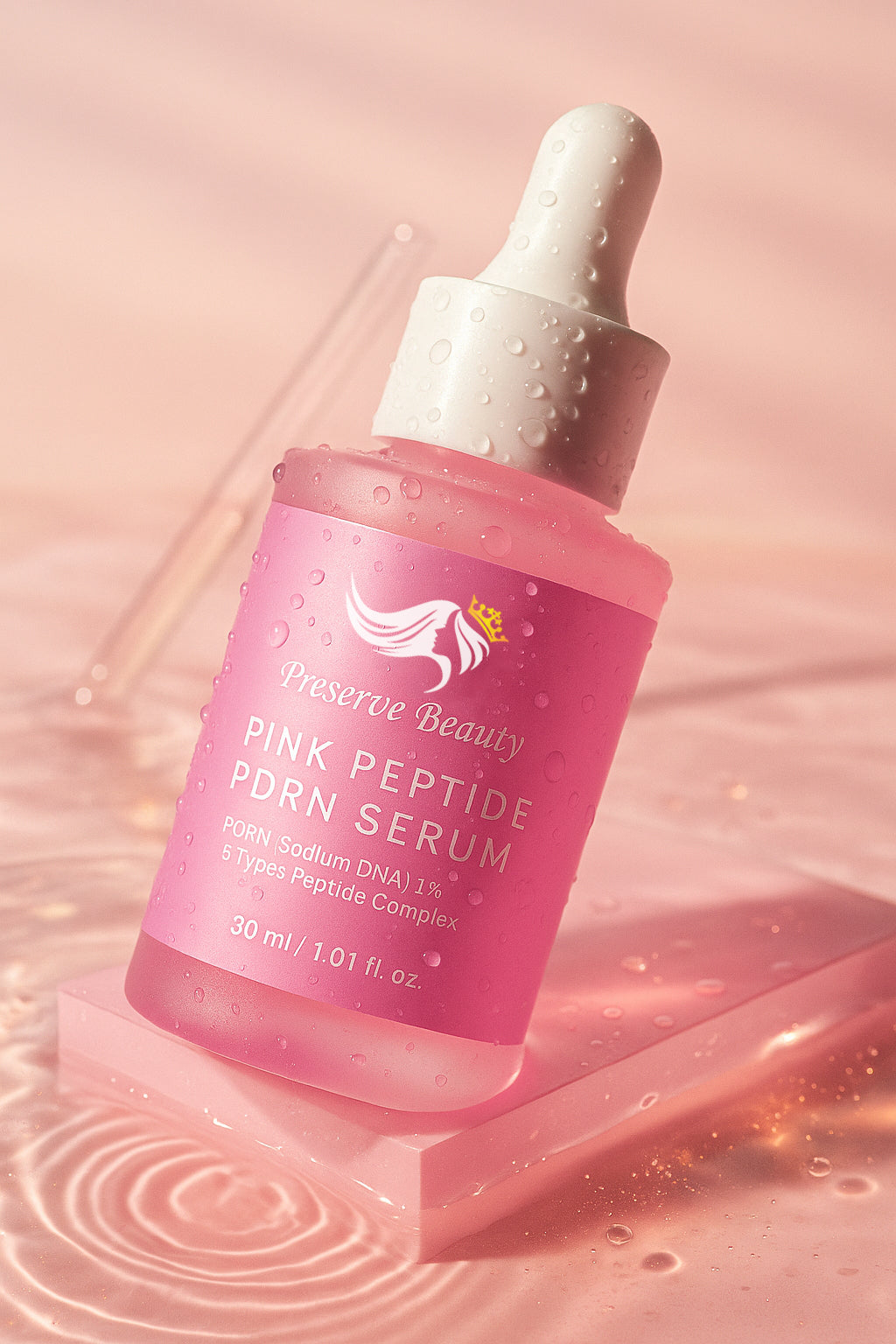 Science Meets Beauty: Inside Our Pink Peptide PDRN Serum