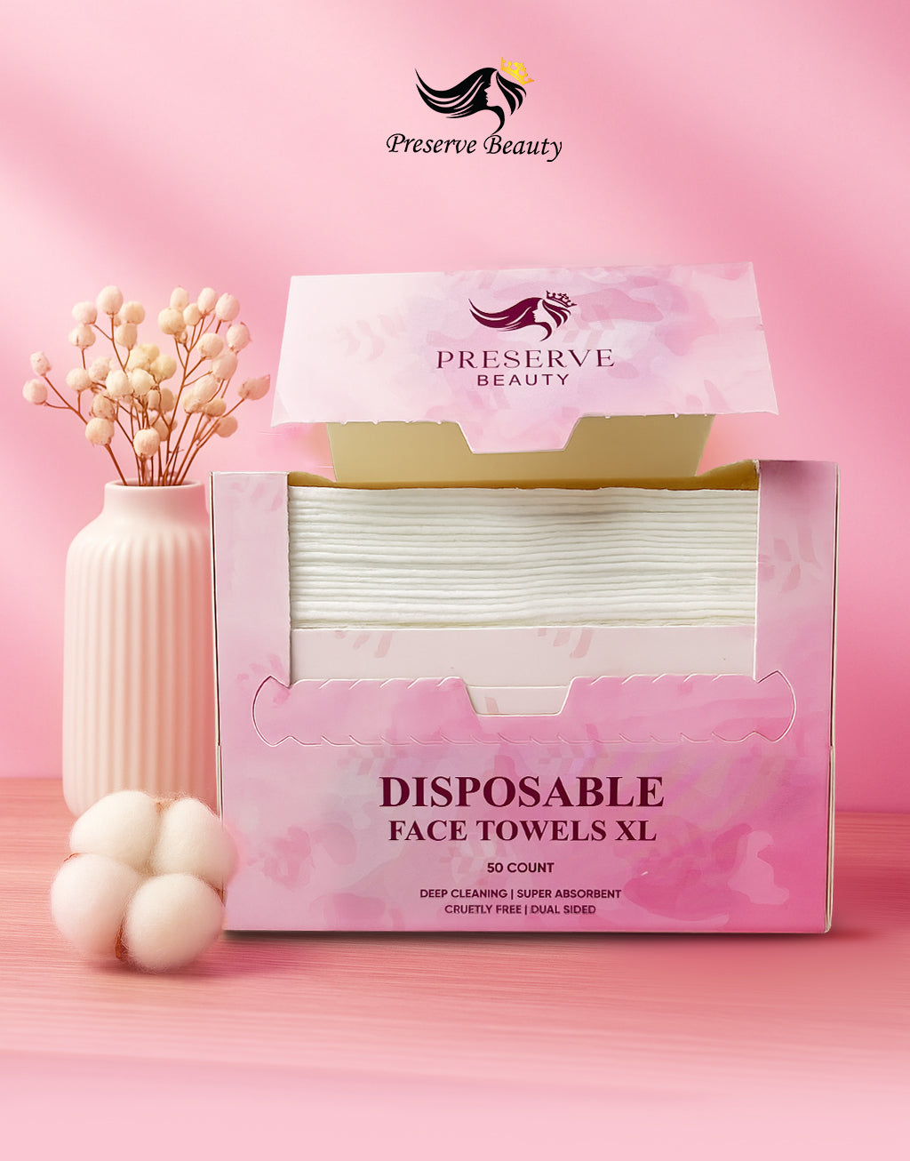 Disposable Face Towels XL