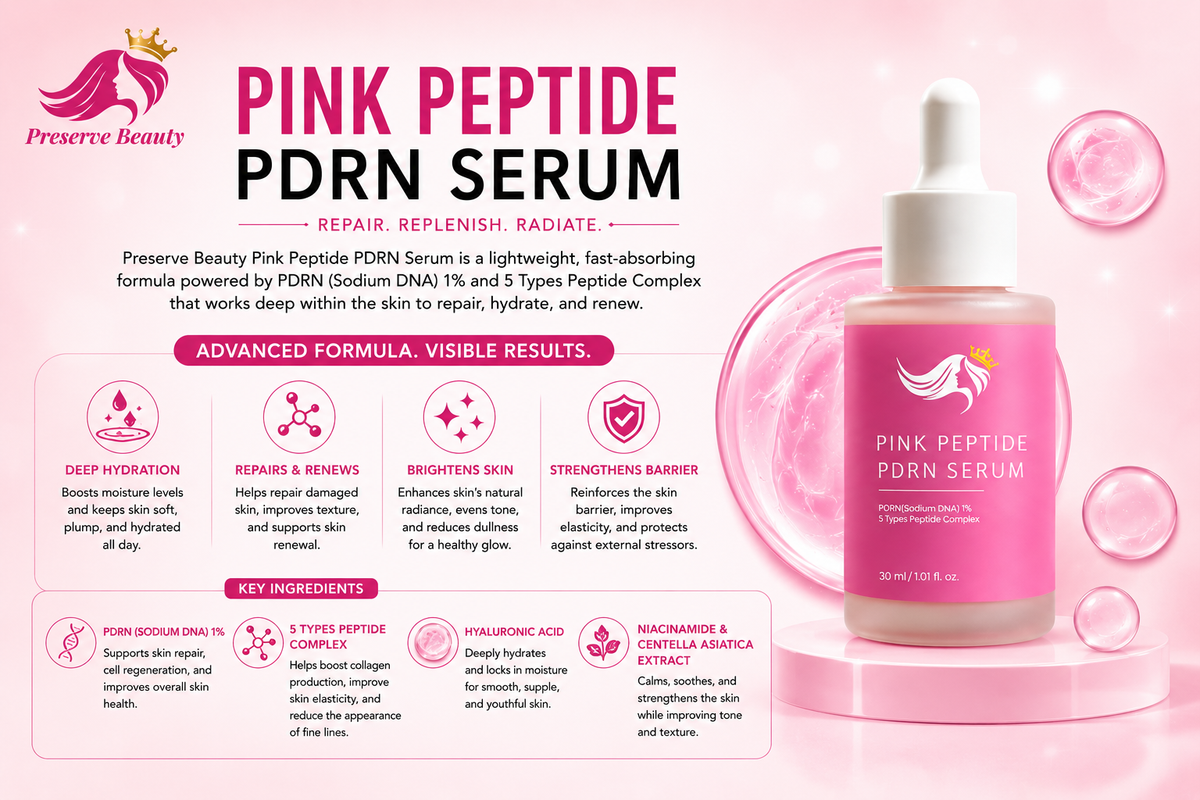 Pink Peptide PDRN Serum